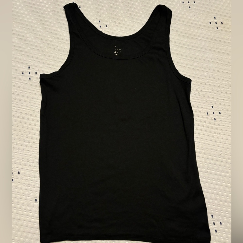 A New Day Tanktop Black Large